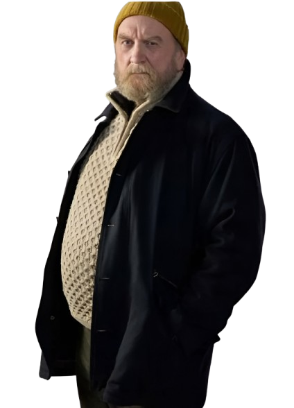 Buried Gerry O’Brien Black Cotton Jacket Buried Gerry O’Brien Black Cotton Jacket